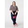MS Mode top donkerrood