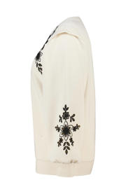thumbnail: MS Mode sweater ecru broderie