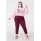 MS Mode sweater lichtroze