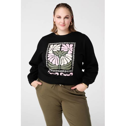 MS Mode sweater zwart afbeelding