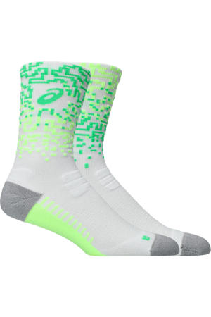 hardloopsokken wit/groen