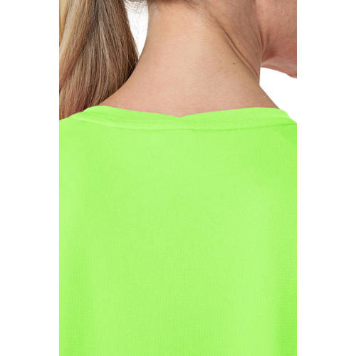 ASICS hardloopshirt Core neongroen afbeelding