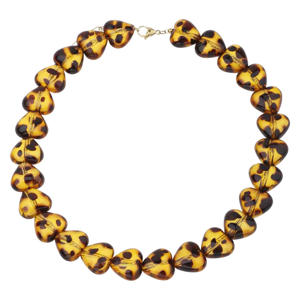 gold plated ketting Leopard