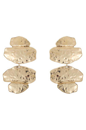 gold plated oorbellen BJ16267