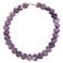 By Jam Gioielli gold plated ketting BJ18560 met kralen paars