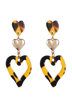 gold plated oorbellen CS22700
