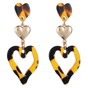 gold plated oorbellen CS22700