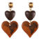 Candy Sweet Jewellery oorbellen CS24201 bruin