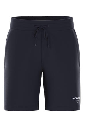 Essential sweatshort blauw