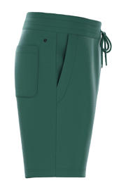 thumbnail: Groene heren Björn Borg sweatshort van katoen met regular fit, elastische tailleband met koord en effen