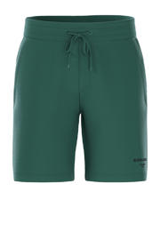 thumbnail: Groene heren Björn Borg sweatshort van katoen met effen en elastische tailleband met koord