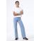 Garcia high waist straight leg jeans medium blue denim