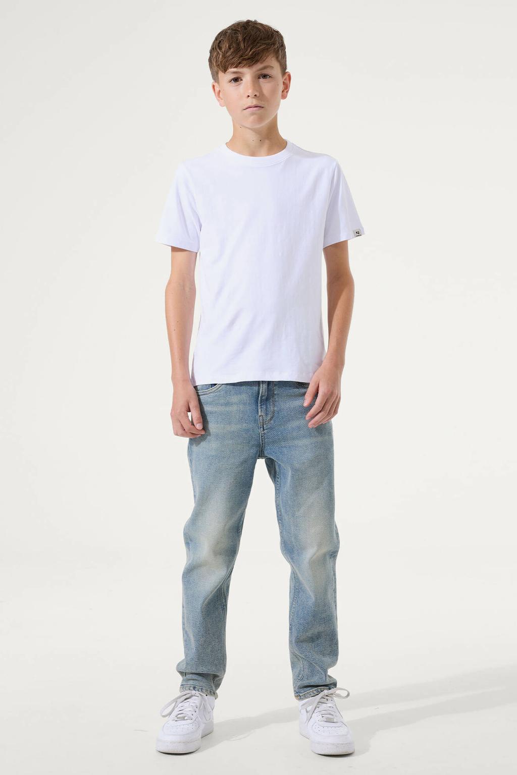 Garcia tapered jeans medium blue denim