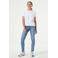 Garcia high waist slim fit jeans medium blue denim