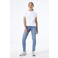 Garcia high waist slim fit jeans medium blue denim