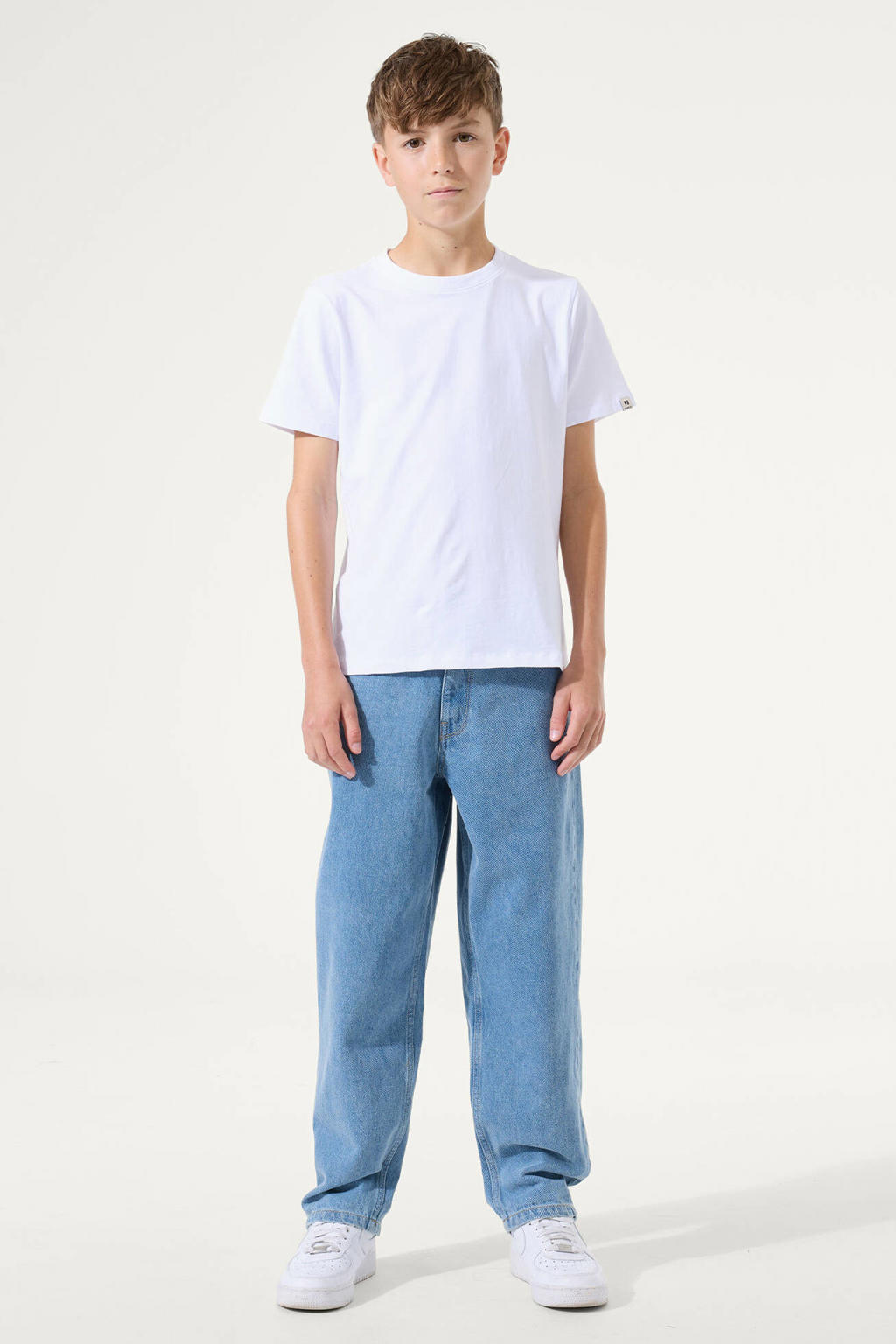 Garcia baggy jeans medium blue denim