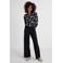 Ruby wide leg broek zwart