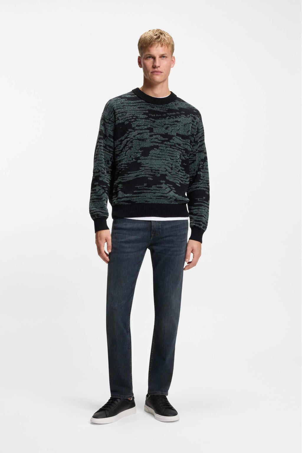 BOSS RE.MAINE BO regular regular fit jeans Dark Blue