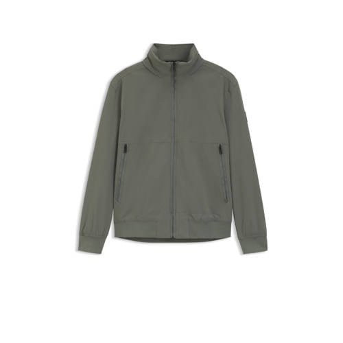BOSS baseball jacket groen afbeelding