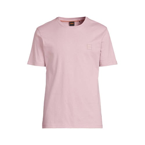 BOSS regular T-shirt lichtroze afbeelding