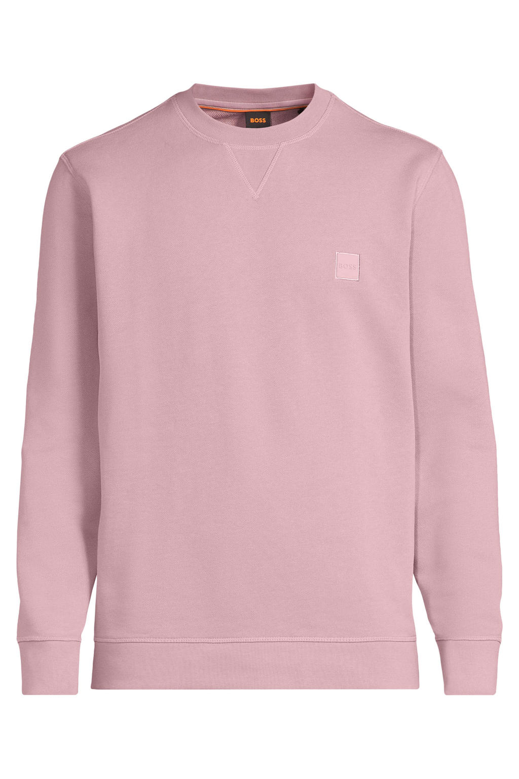 BOSS sweater lichtroze