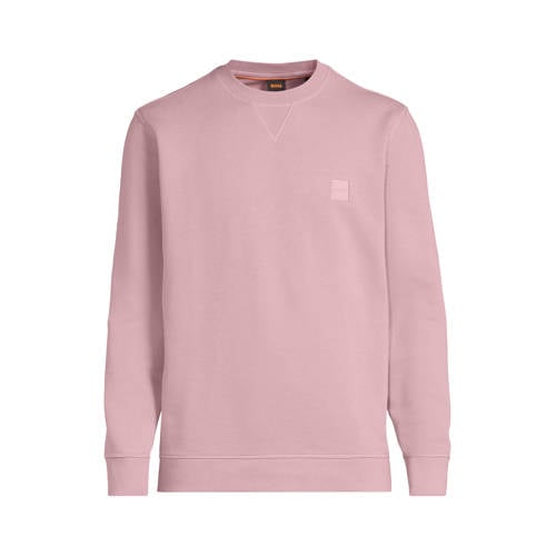 BOSS sweater lichtroze afbeelding