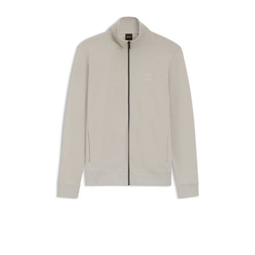 BOSS sweatvest ecru afbeelding