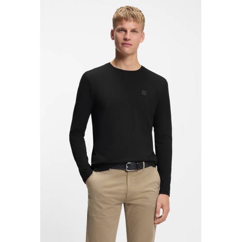 BOSS longsleeve zwart afbeelding