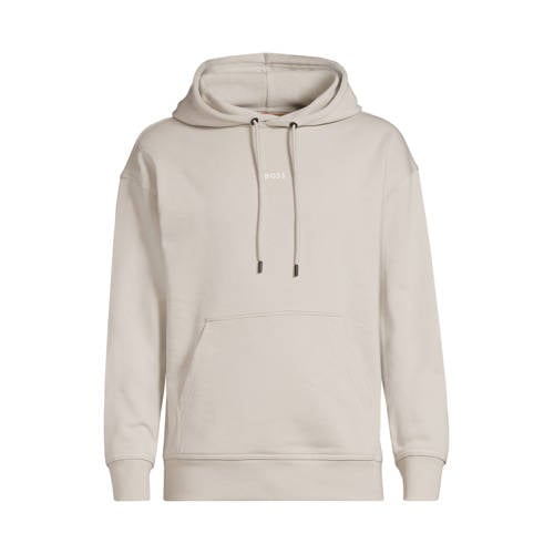 BOSS hoodie ecru afbeelding