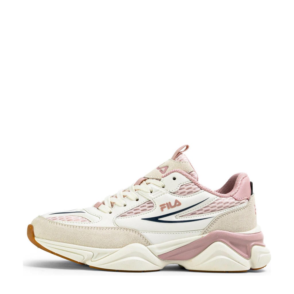 Lila en oudroze dames Fila Recade sneakers van mesh-pu/voering: mesh/voetbed: eva met veters
