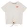 Stains&Stories T-shirt met backprint ecru