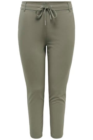 slim regular waist casual broek