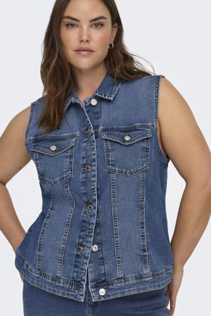 denim gilet