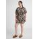 GREAT LOOKS crinkle short met zebraprint