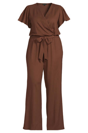 crinkle jumpsuit bruin
