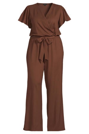 crinkle jumpsuit bruin