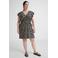 GREAT LOOKS crinkle jurk met bloemenprint