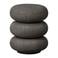 WOOOD Laurel Bijzettafel Met Spikkels - Magnesium - Zwart - 50x40x40
