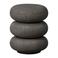 WOOOD WOOOD Laurel Bijzettafel Met Spikkels - Magnesium - Beige - 50x40x40
