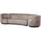 WOOOD Popular 3-zitsbank - taupe