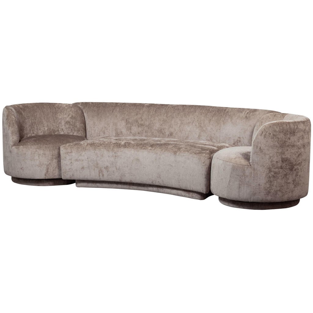 WOOOD Popular 3-zitsbank - taupe