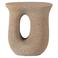 WOOOD Mason Bijzettafel Met Spikkels - Magnesium - Beige - 45x42x33