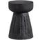 WOOOD WOOOD Borre Kruk - Hout - Zwart - 40x28x28