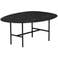WOOOD WOOOD Vajen Salontafel - Marmeren Look - Zwart - 34x80x60