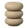 WOOOD Laurel Bijzettafel Met Spikkels - Magnesium - Beige - 50x40x40