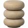 WOOOD Laurel Bijzettafel Met Spikkels - Magnesium - Beige - 50x40x40 Laurel