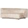 WOOOD WOOOD Popular 2-zits Bankje - Polyester - Taupe - 72x215x97