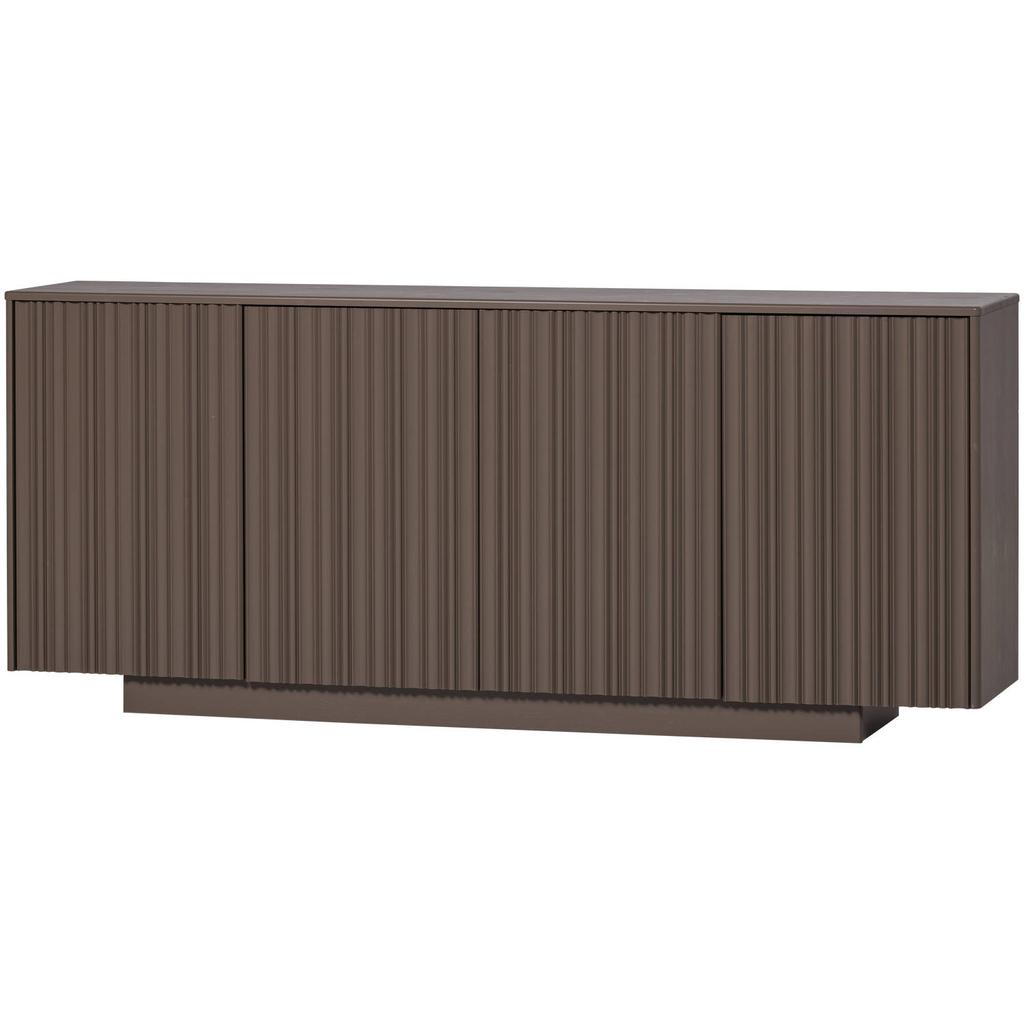 WOOOD WOOOD Nova Dressoir 200 cm - Grenen - Truffel Bruin - 85x200x40