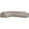 WOOOD hoekbank links Mojo - beige