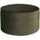 WOOOD WOOOD Sara Poef Hoog 36xØ60 cm - Velvet - Donkerbruin